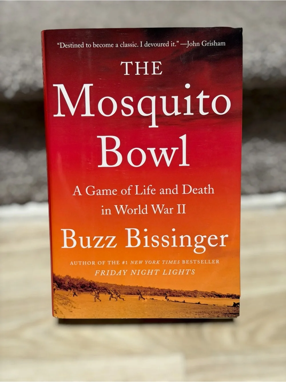 The Mosquito Bowl Buzz Bissinger First Edition WWII Football History Hardcover